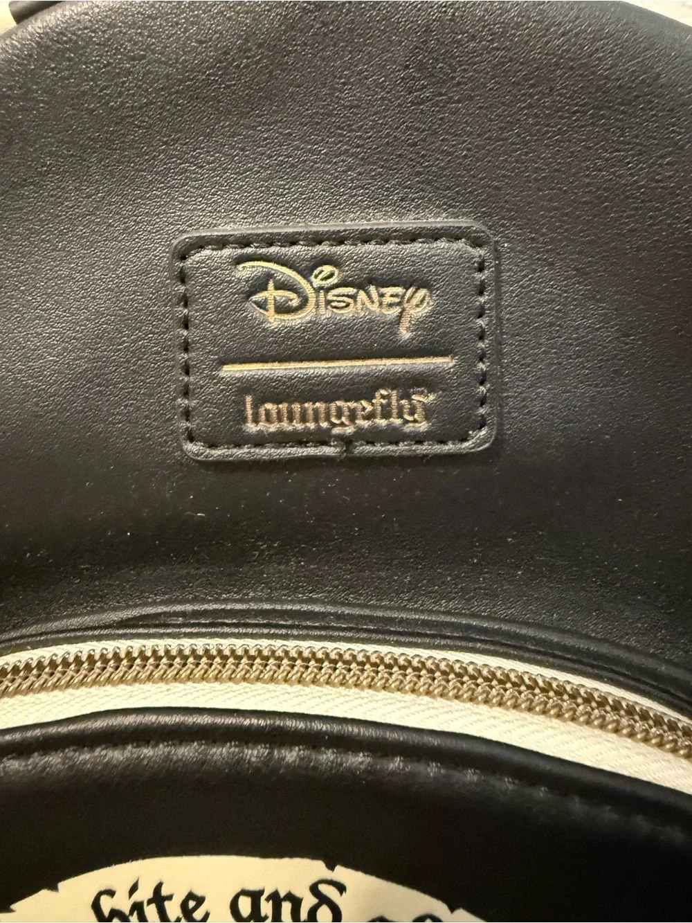loungefly disney Black Snow White Poison Apple Mini Backpack